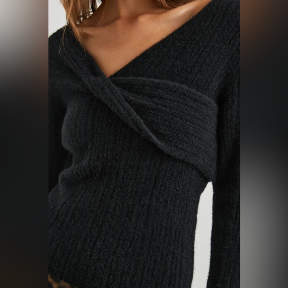 RAILS ~ FLORENCE SWEATER TOP in Flame - Picture 6 of 11